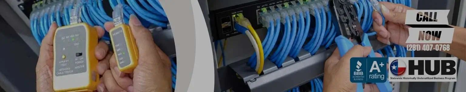 best-network-wiring-solution-provider Houston Network Wiring